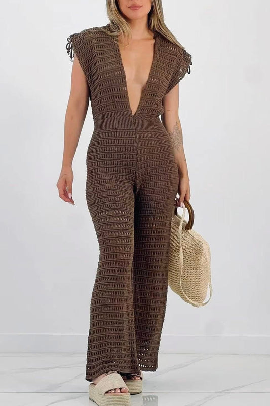 Macacão crochet