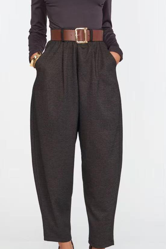 Calças Isabel cardadas