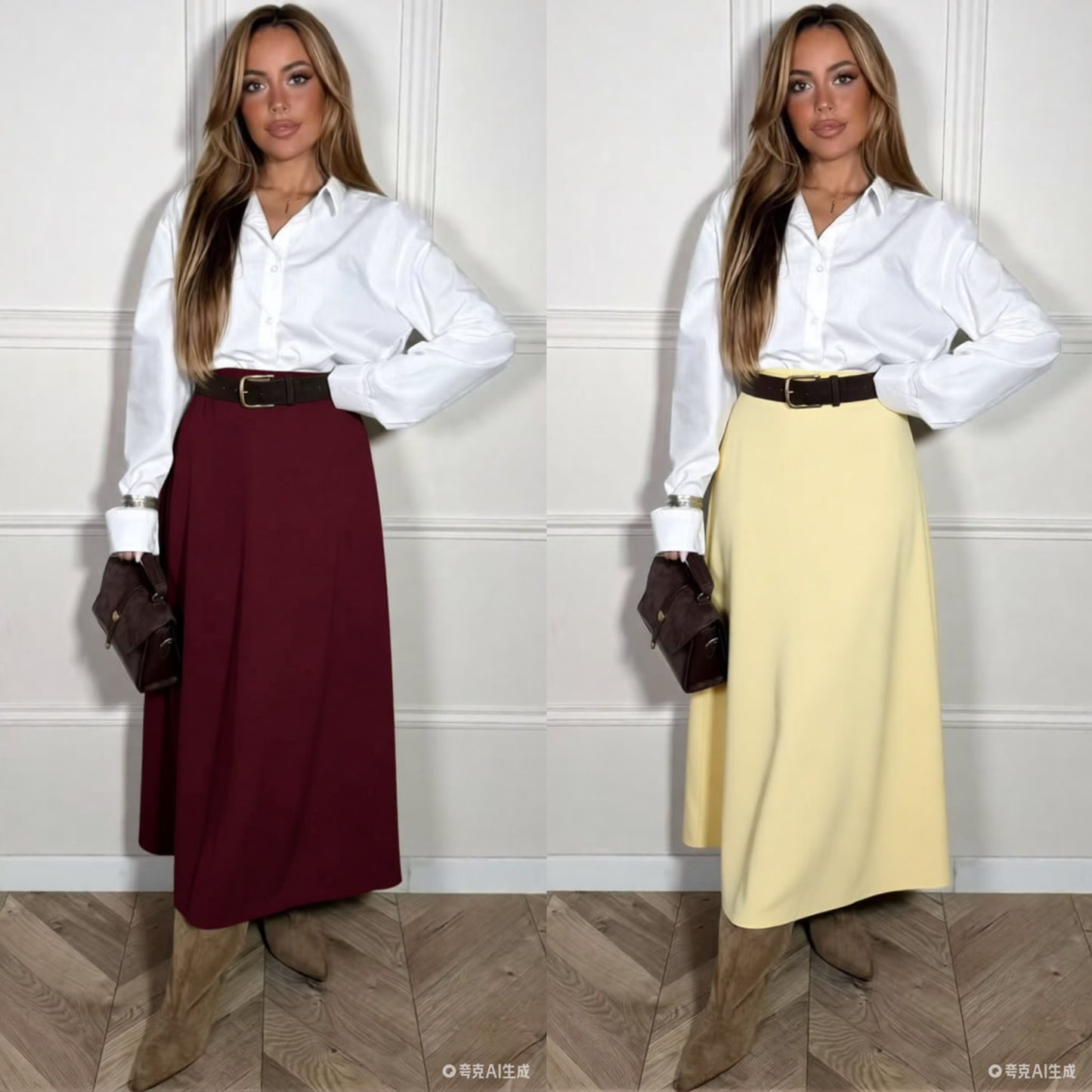 Saia pele de pessego