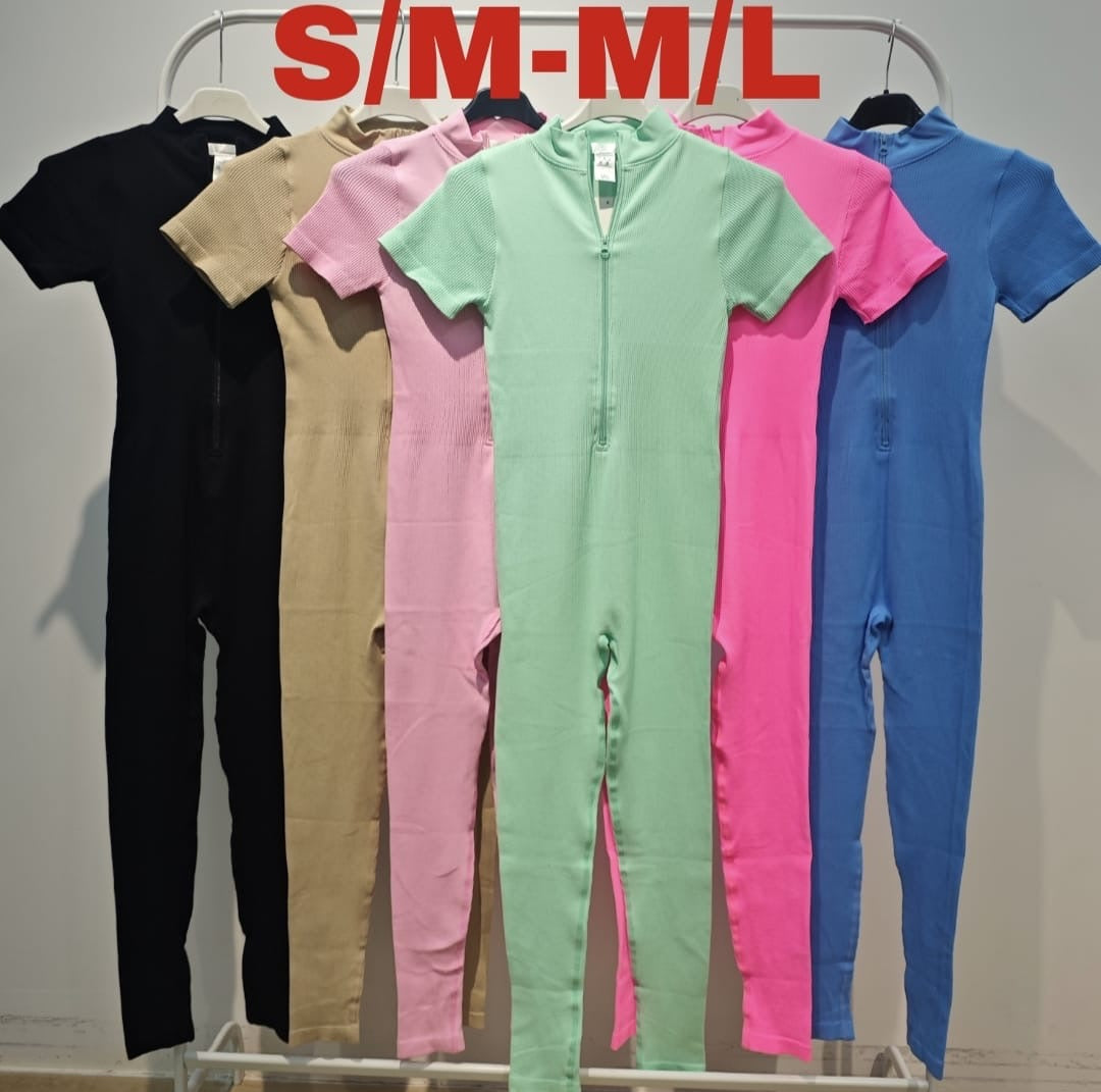 Macacão modelador manga curta