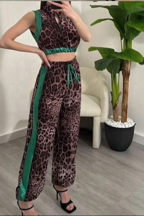 Conjunto animal print
