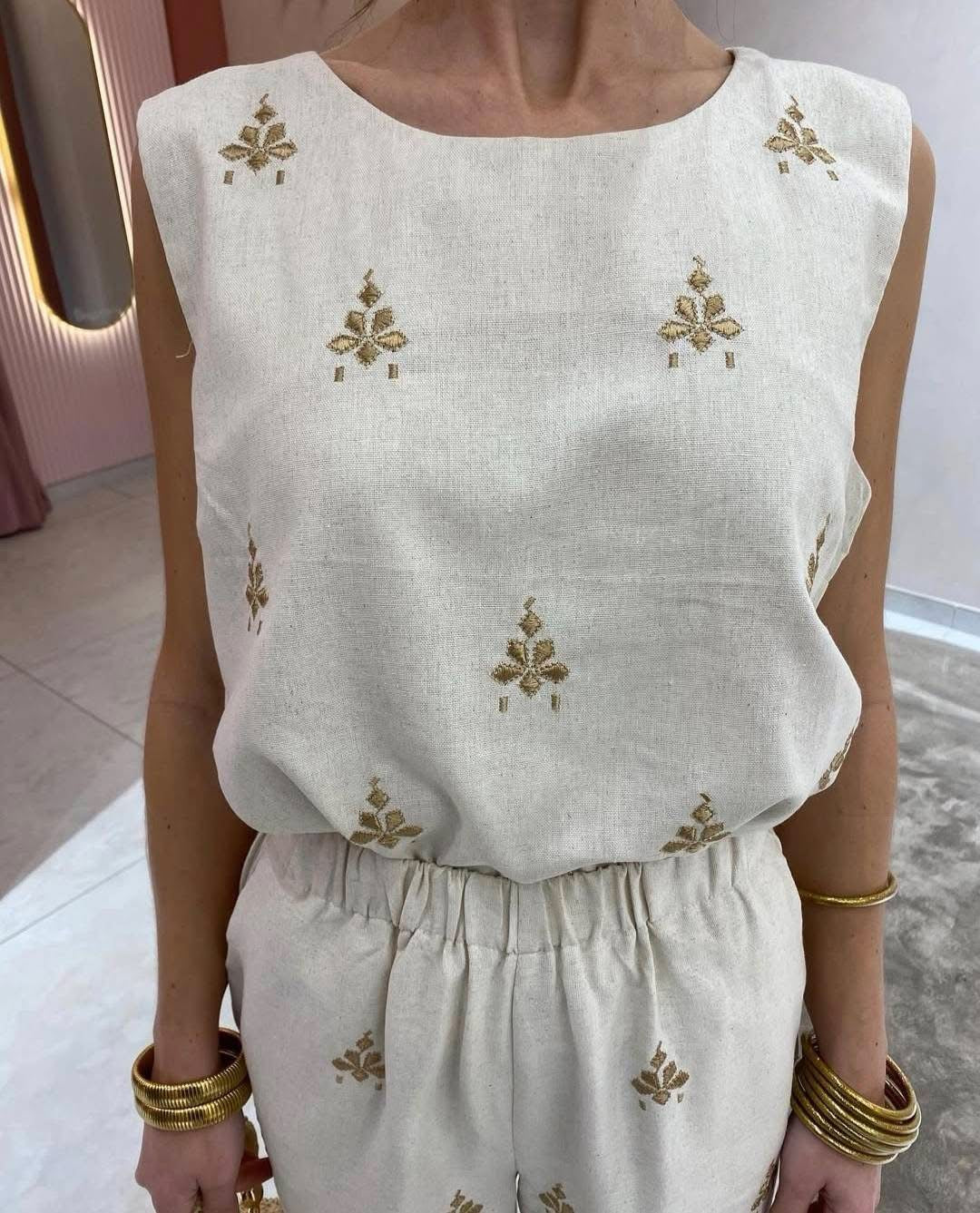 Conjunto linho premium