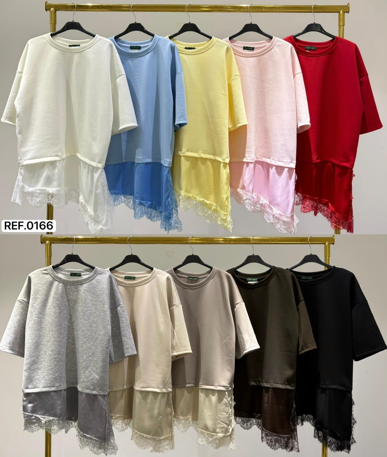 Tshirt com renda