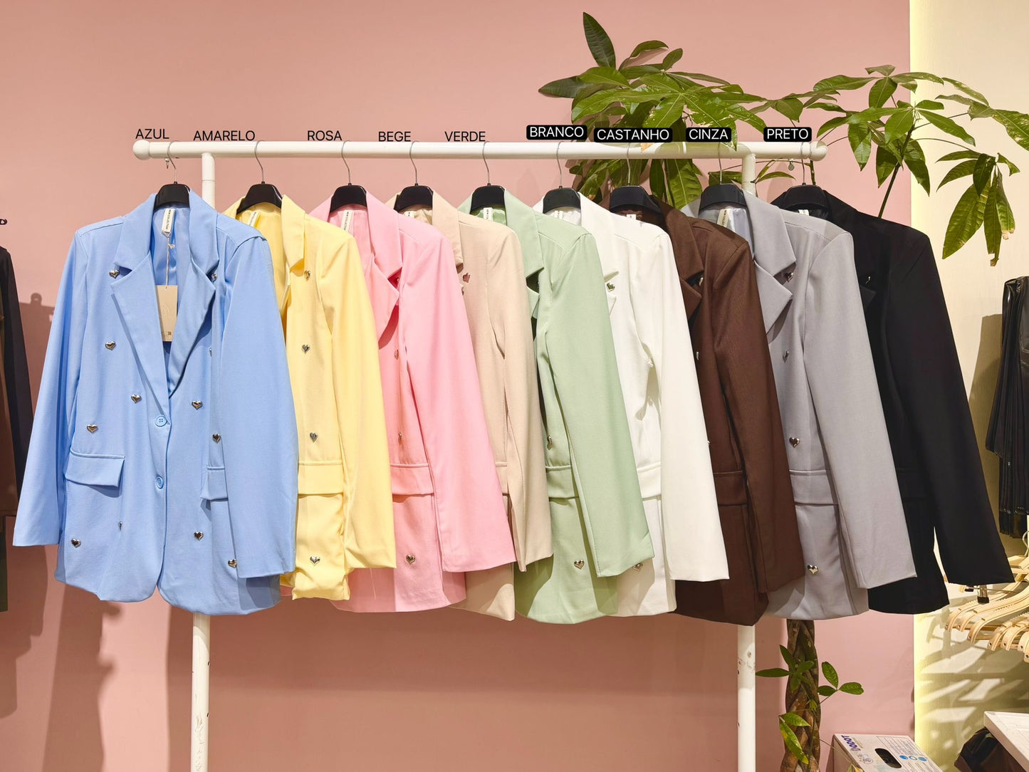 Blazer corações