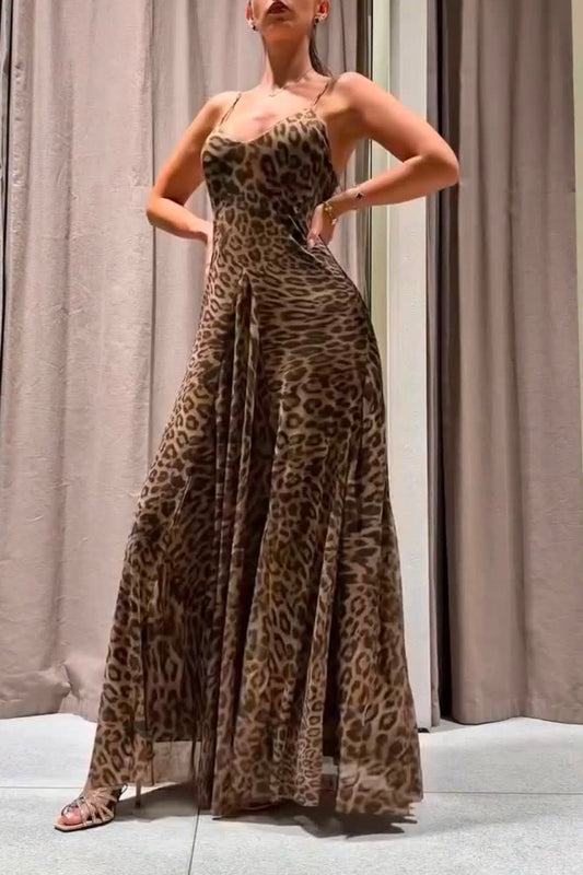 Vestido Irina animal print