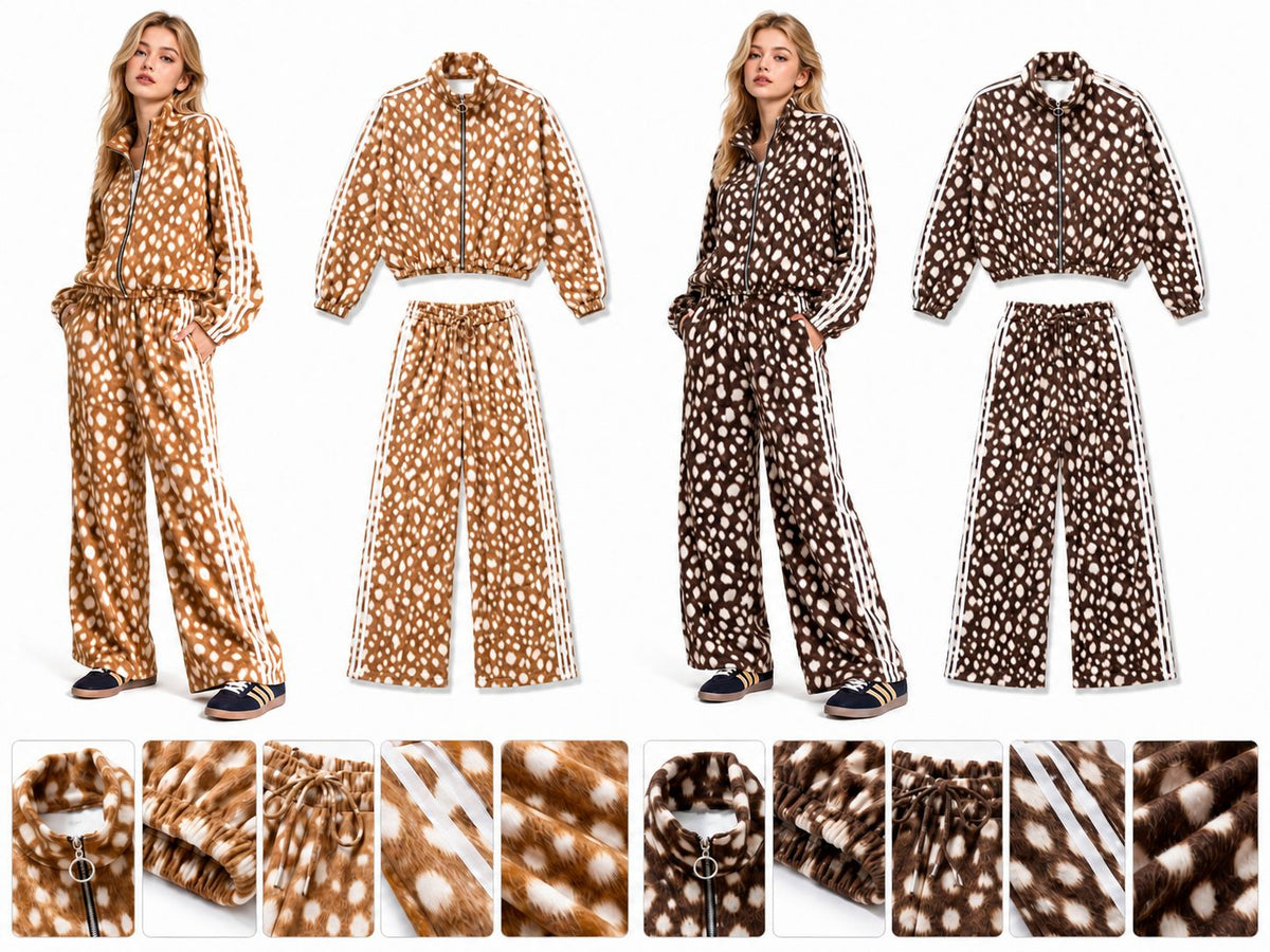 Conjunto dupe 3 riscas cervo