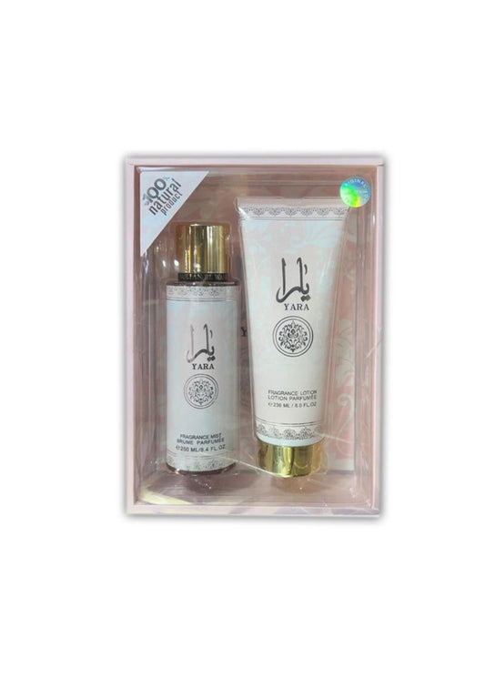 Body Mist+ Lotion Yara Pink 250mls