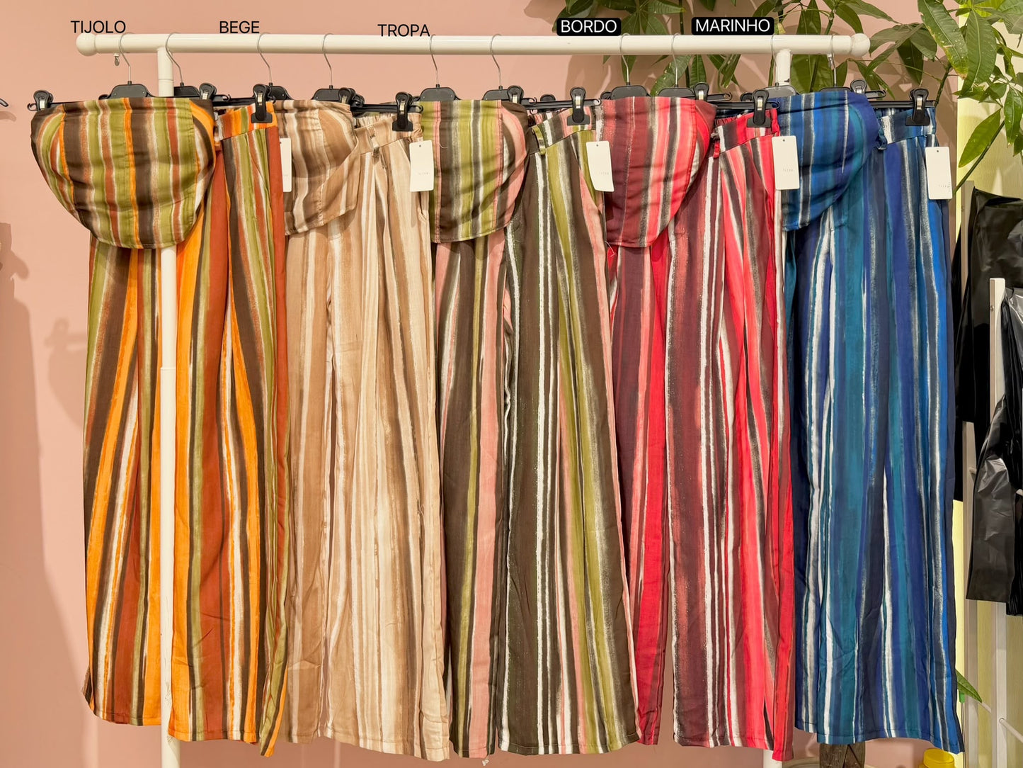 Conjunto riscas multi-cor