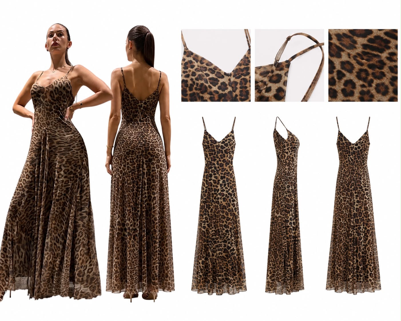 Vestido Irina animal print