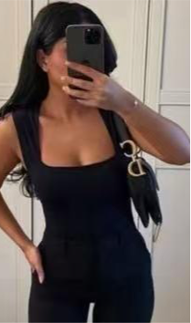 Body Zara sem manga