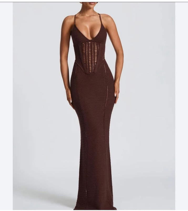 Vestido crochet Lena