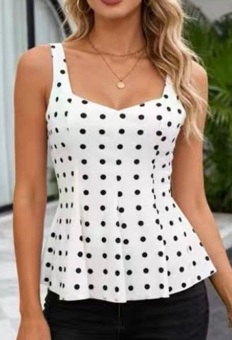 Top dupe Zara bolinhas