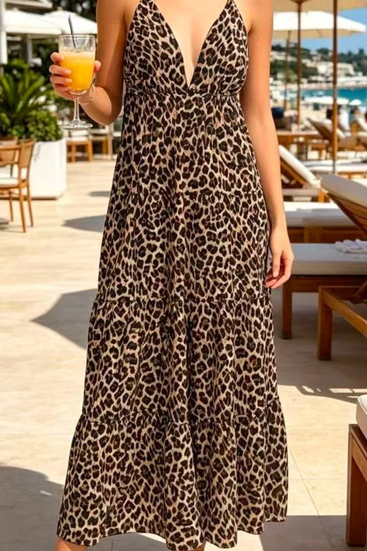 Vestido leopardo