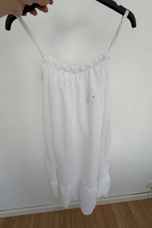 Vestido bordado inglês