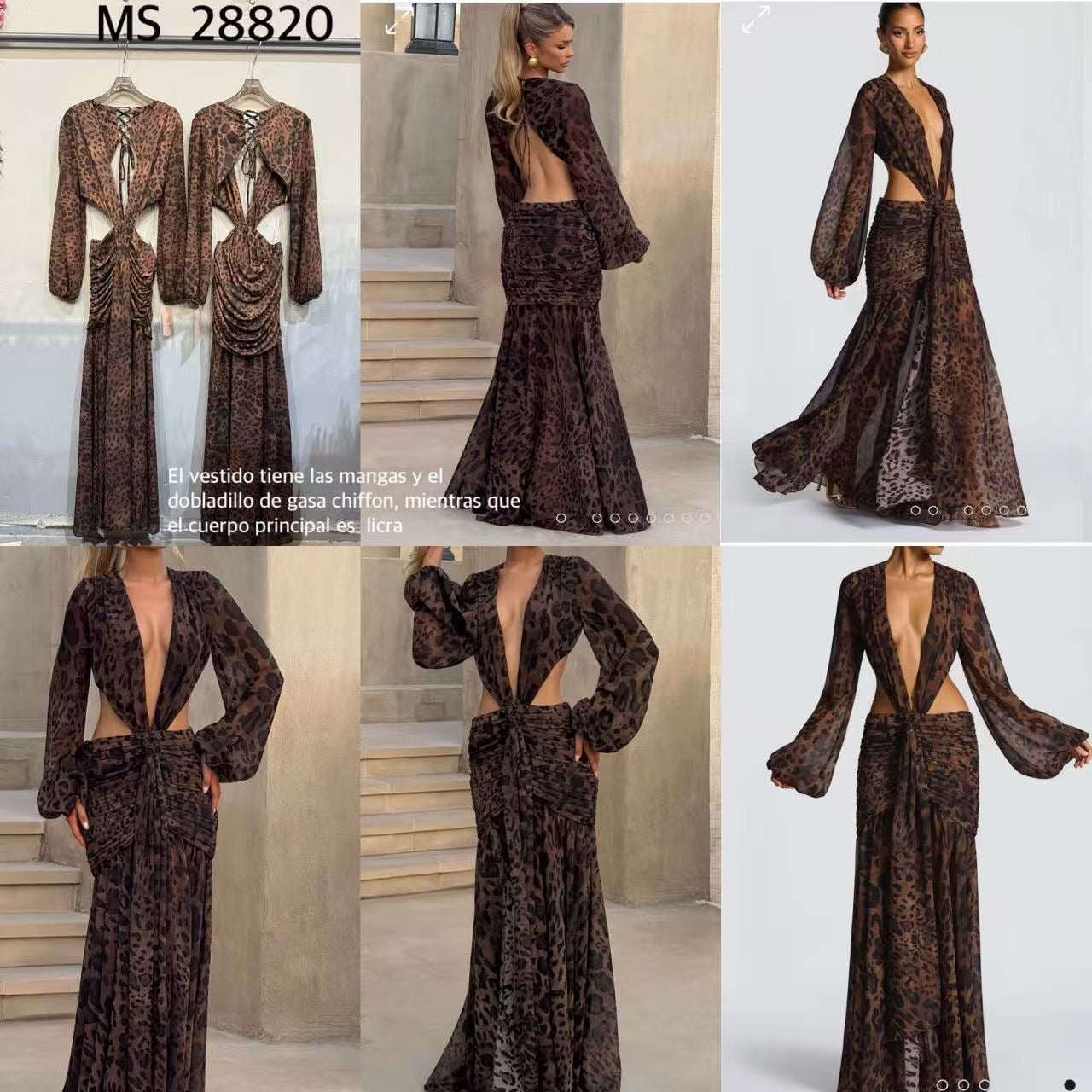 Vestido Leoa Premium