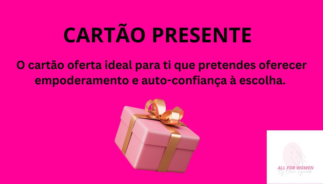 Cartão presente Allforwomen