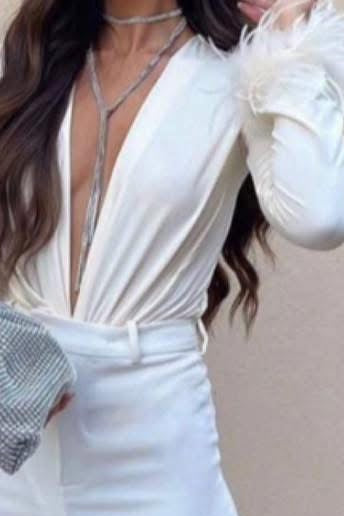 Body com pelo Eva