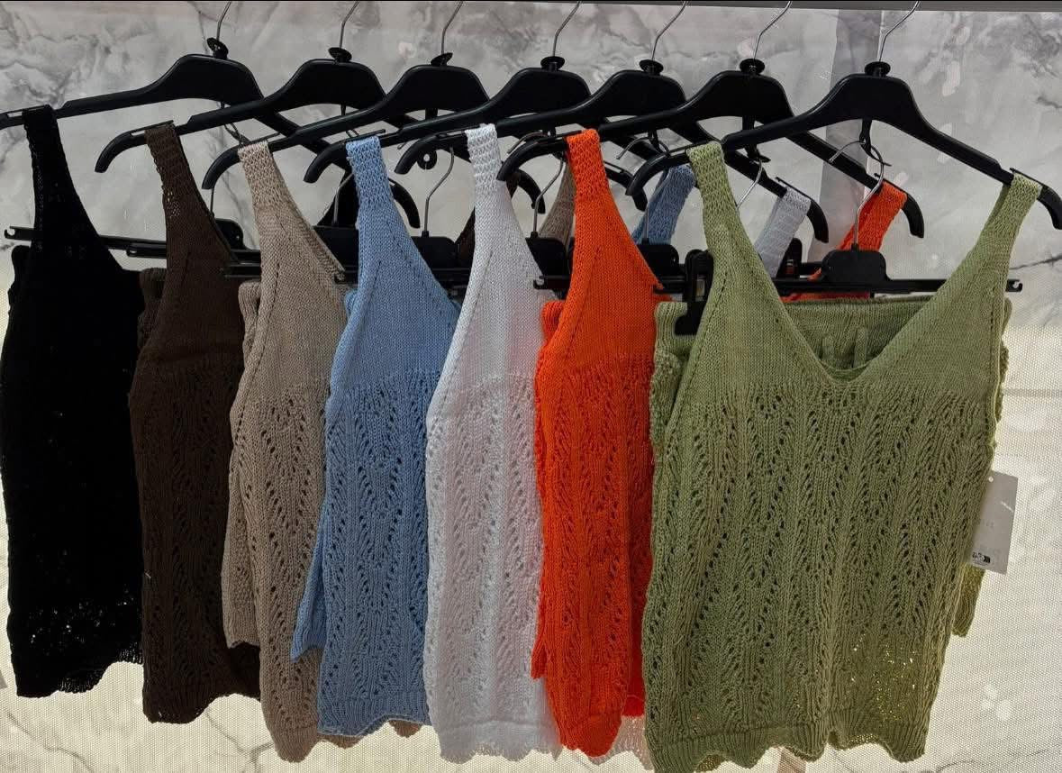 Conjunto crochet tendência
