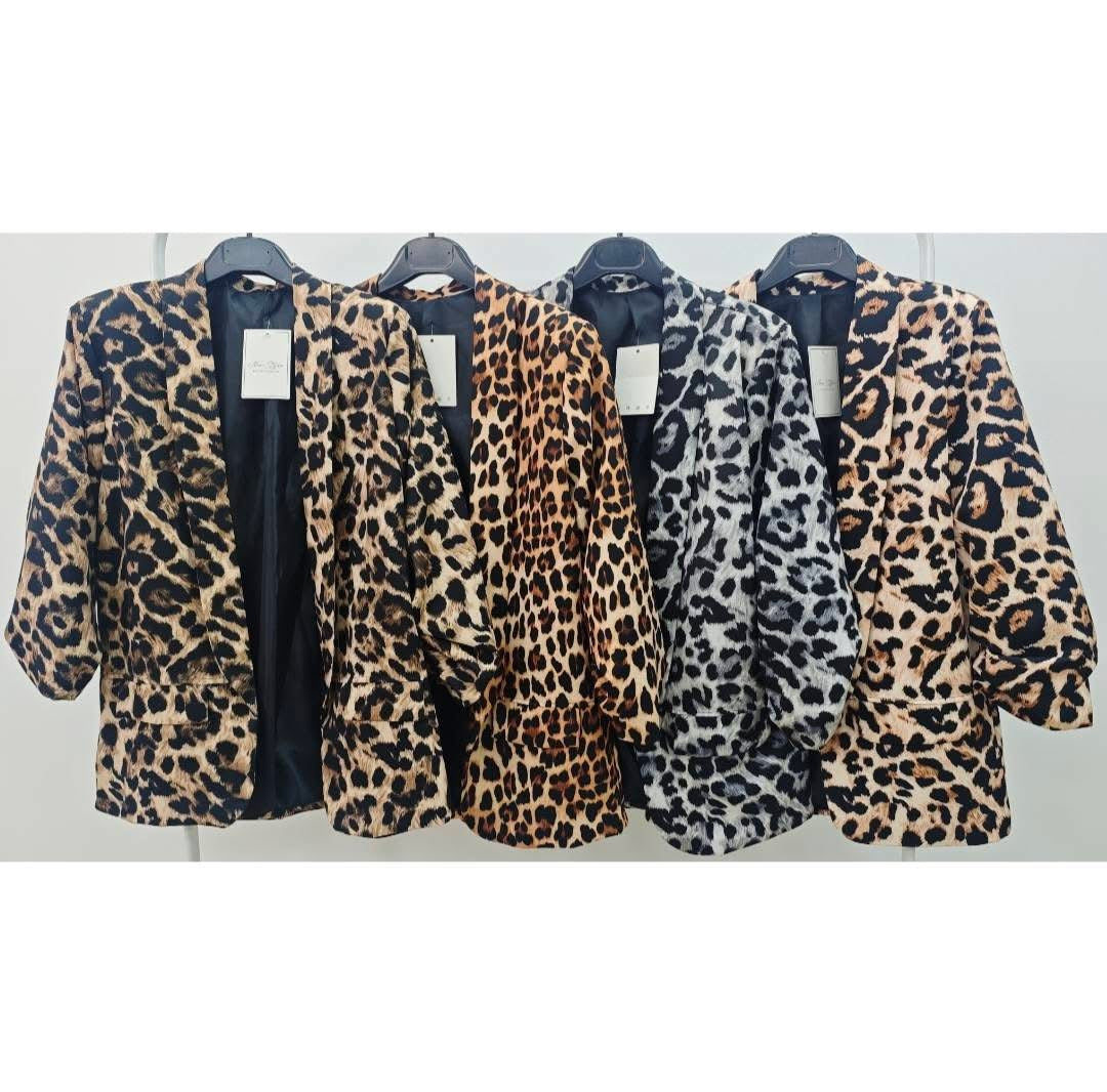 Blazer animal print