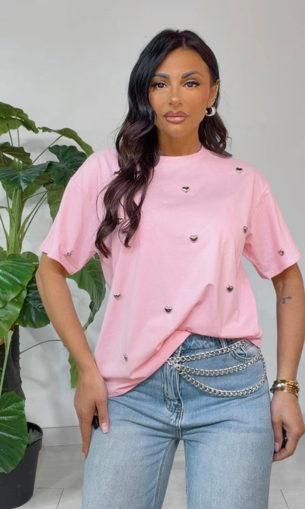 Tshirt corações